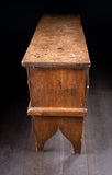 17th Century Elm Six Plank Coffer - Harrington Antiques
