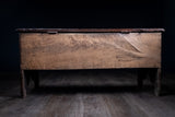 17th Century Oak Six Plank Coffer - Harrington Antiques