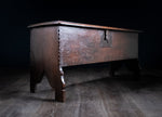 17th Century Oak Six Plank Coffer - Harrington Antiques