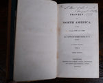 1830 Travels In North America by Captain Basil Hall (with Irish History interest) - Harrington Antiques