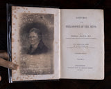 1846 Lectures On The Philosophy Of The Mind by Dr. Thomas Brown. - Harrington Antiques