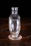 18th Century Engraved Flask Secret Storage Book - Harrington Antiques