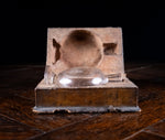 18th Century Engraved Flask Secret Storage Book - Harrington Antiques