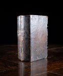 18th Century Engraved Flask Secret Storage Book - Harrington Antiques
