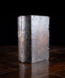 18th Century Engraved Flask Secret Storage Book - Harrington Antiques
