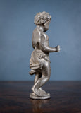 18th Century Lead Putto Figure - Harrington Antiques