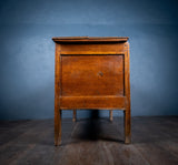 18th Century Oak Coffer With Carved Rosettes - Harrington Antiques