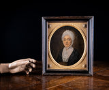 18th Century Portrait Of A Lady - Harrington Antiques