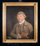 18th Century Portrait of 'R. Digby, Surgeon'. English School. - Harrington Antiques