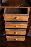19th Century Irish Carved Oak Castle Jewellery Box - Harrington Antiques