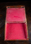 19th Century Primitive Parquetry Writing Slope - Harrington Antiques