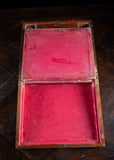 19th Century Primitive Parquetry Writing Slope - Harrington Antiques