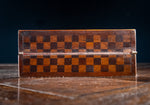 19th Century Primitive Parquetry Writing Slope - Harrington Antiques