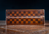 19th Century Primitive Parquetry Writing Slope - Harrington Antiques