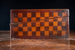 19th Century Primitive Parquetry Writing Slope - Harrington Antiques