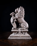 19th Century Rampant Lion Cast Iron Door Stop - Harrington Antiques