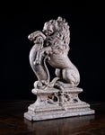 19th Century Rampant Lion Cast Iron Door Stop - Harrington Antiques