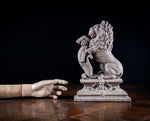 19th Century Rampant Lion Cast Iron Door Stop - Harrington Antiques