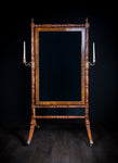 19th Century Mahogany Cheval Mirror