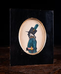 Manner Of John Buncombe (fl.1795-1825) - Silhouette Portrait Of An Officer