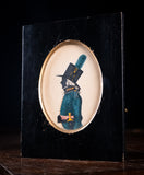 Manner Of John Buncombe (fl.1795-1825) - Silhouette Portrait Of An Officer