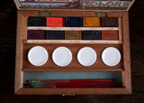 Complete Reeves & Son Superior Watercolours Artists' Box. C.1890.