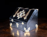 Coromandel Stationary Box by W. Leuchars, London. C.1860