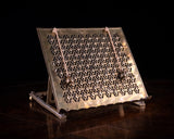 Fine Enamel Coated Brass Book Rest / Lectern, c.1890