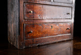 18th Century Oak Table Top Drawers