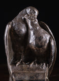 Frederique Cederlund-Ozanne (1880-1966) - Nickel Bronze Embracing Pigeons