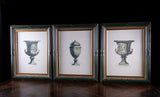 After Giovanni Battista Piranesi (1720-1778) - Set of Three Architectural Urns