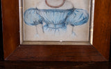 Early 19th Century Portrait Of A Girl. Watercolour.