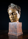 Friedrich Goldschieder Bust Of Ludvig Van Beethoven After Franz Klein (1779-1840)