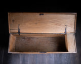 17th Century Elm Six Plank Coffer
