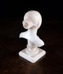 Diminutive 'Marble Bust Of Louisa', Dated 1848