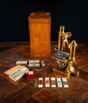 Ross Of London 'Eclipse' Microscope With Accessories, c.1900