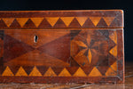 19th Century Primitive Parquetry Writing Slope