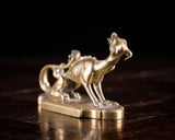 Gothic Mythical Beast Brass Coat Hook, c.1880
