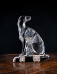 Large 19th Century Cast Iron Dog Doorstop
