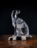 Large 19th Century Cast Iron Dog Doorstop