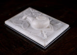Large 19th Century Marble & Slate Snail Paperweight