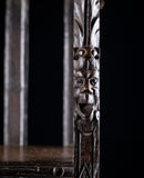 Gothic Carved Oak Hanging Shelf, c.1880