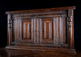 Large 18th Century Oak Wall Cupboard