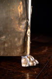 Brass Coal / Kindling Bin With Ram & Paw Feet, c.1890