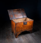 Small Vernacular Elm and Pine Coffer, c.1800