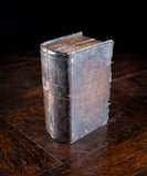 18th Century Engraved Flask Secret Storage Book
