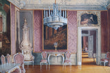 After J. Jaunbersin (fl.1900), 'The birth room of Emperor Franz Joseph at Schönbrunn Palace, Vienna'. - Harrington Antiques