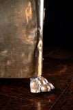 Brass Coal / Kindling Bin With Ram & Paw Feet, c.1890 - Harrington Antiques