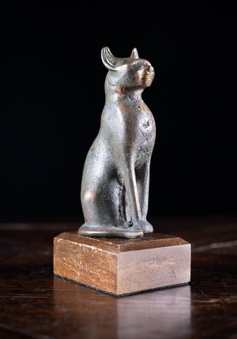 Bronze After Gayer - Anderson Cat (664–332 BC) - Harrington Antiques