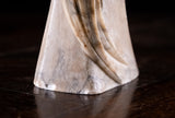 Carved Alabaster Parrot & Cockatoo, c.1920 - Harrington Antiques